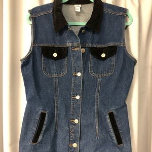 ~Vintage~ 90s Denim Vest